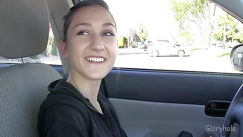 Skinny brunette gets her cunt pounded after her dick