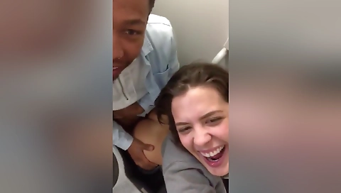 Brunette gets her wet cunt stretched by a big cock