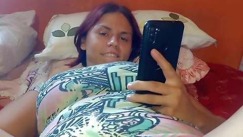 Big cock brunette gets fucked deep in her ass and her mouth