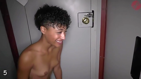 Interracial threesome with a hot brunette and a black hottie