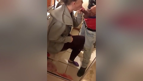 Blonde amateur gets her pussy fucked and her face fucked