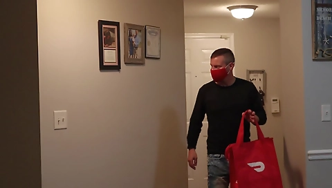 Black girl with small tits and short legs in a sexy bikini