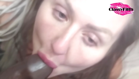 I watch as my man is having sex with me in the bed