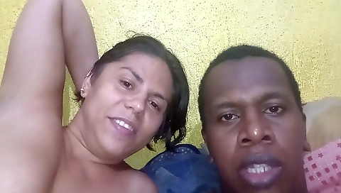 Black and white sex video with a big cock in a big ass babe