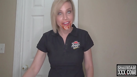 Big cock in her mouth and ass in an interracial porn vid