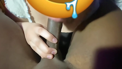 Big ass teen girl gets fucked in her mouth and ass